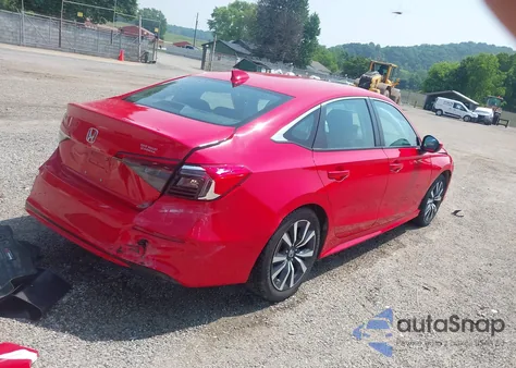 2022 Honda Civic Ex z USA, uszkodzony, nr VIN 2HGFE1F70NH311745